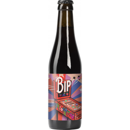 La Bicéphale BIP Fruits Rouges, bière blanche 75cl