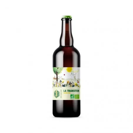HUB La Transition, bière blonde bio 75cl