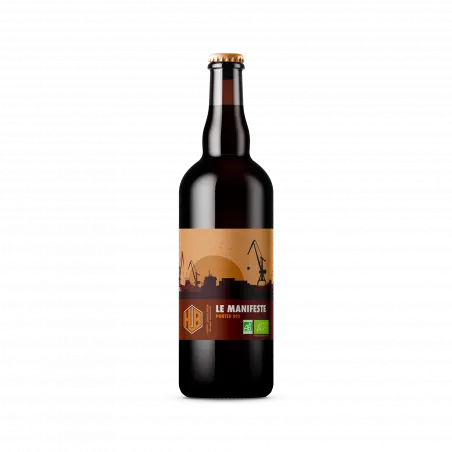 HUB Le Manifeste, bière brune porter 75cl