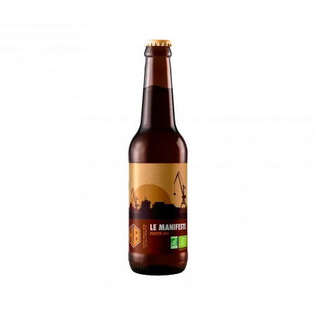 HUB Le Manifeste, bière brune porter 33cl