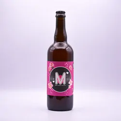 BTA M, bière blonde rose...