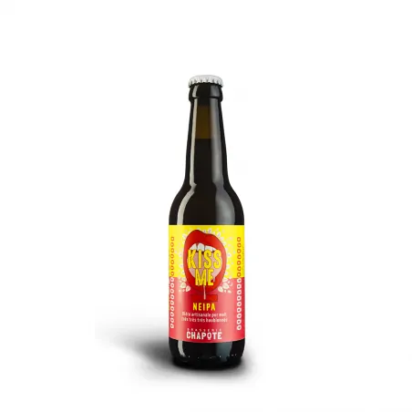 Chapote Kiss Me, bière blonde NEIPA 33cl