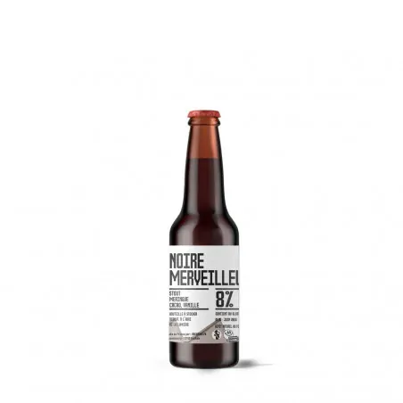 Brewbaix Noire Merveilleux, bière stout 33cl