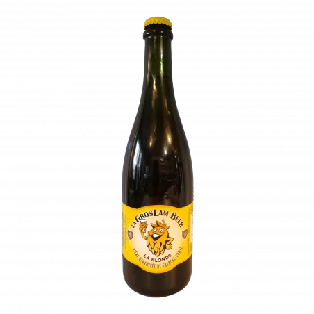 La Groslam Beer blonde, bière blonde 75cl