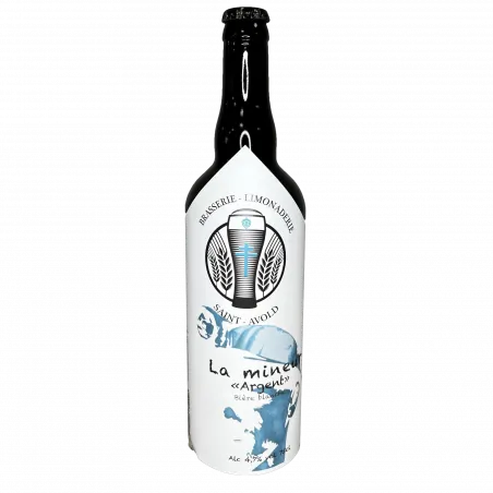 Mineur d'argent, bière blanche 75cl