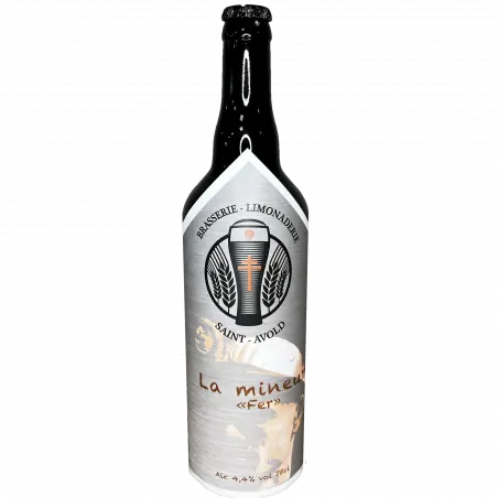 Mineur de fer, bière ambrée 75cl