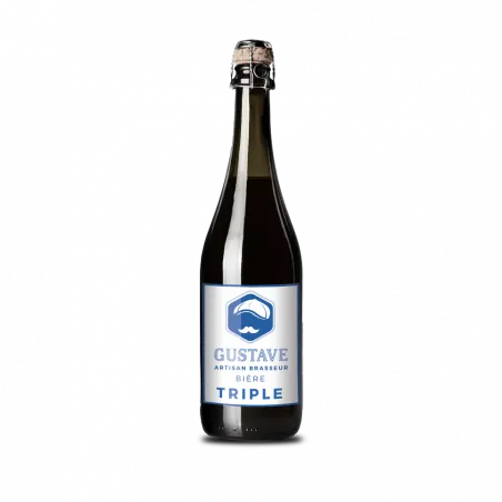 Gustave Triple, bière blonde 75cl