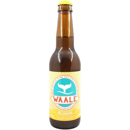 Waale Blonde, bière blonde lager 33cl