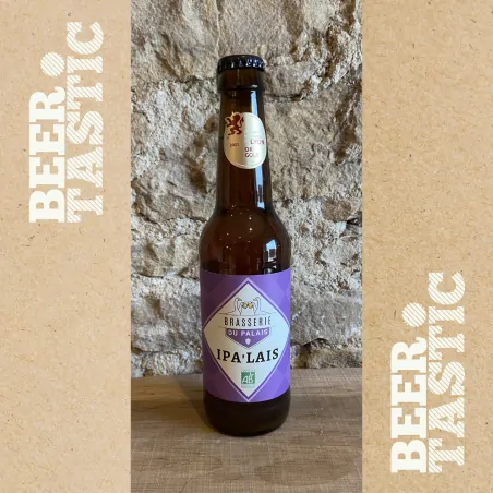 Brasserie du Palais IPA'LAIS, bière India Pale Ale 33cl