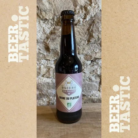 Brasserie du Palais Brune du Plateau, bière stout 33cl