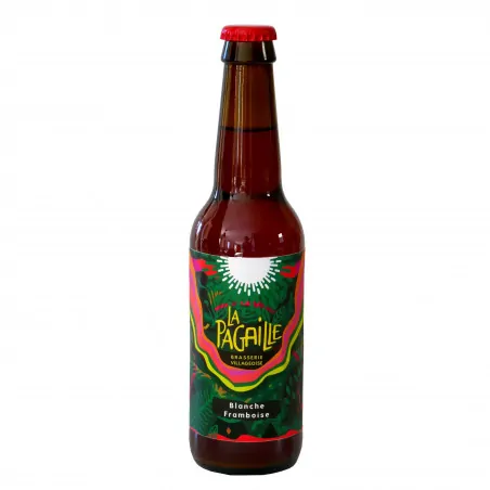 La Pagaille Blanche Framboise, bière blanche 33cl