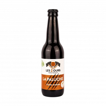 La Paluche Ambrée, bière ambrée red ale 33cl