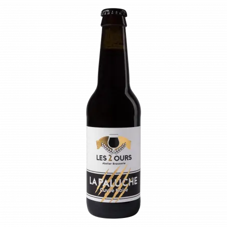 La Paluche Noire, bière brune stout 33cl