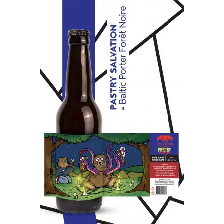 Pastry Salvation, bière brune Baltic Porter 33cl