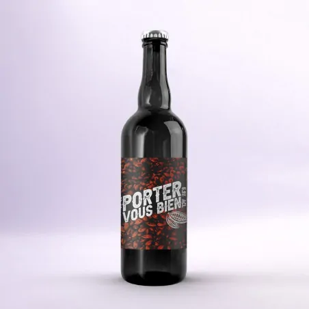 BTA Porter vous bien, bière brune porter ale 75cl