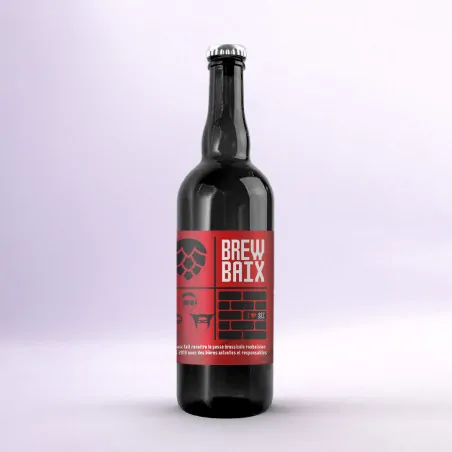 Brexbaix BBX super pils, bière blonde 75cl